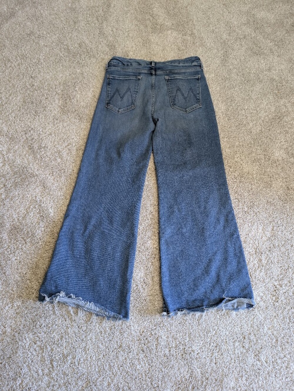 Mother The Roller High-Rise Wide Leg Jean - 32 - Picture 3 of 5